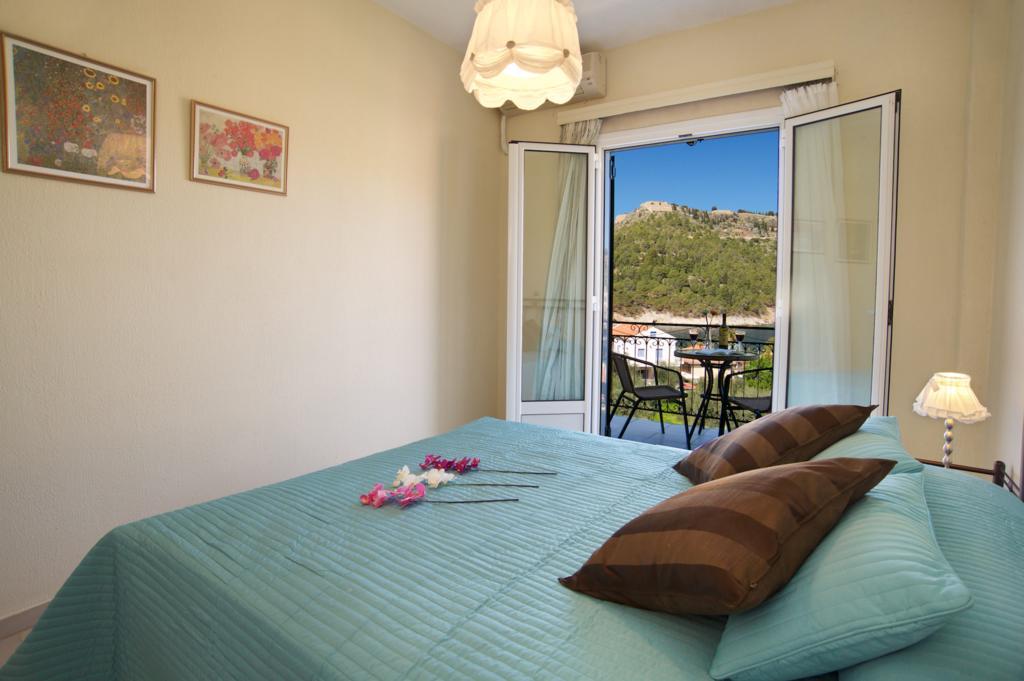 Pension Gerania Asos Habitación foto